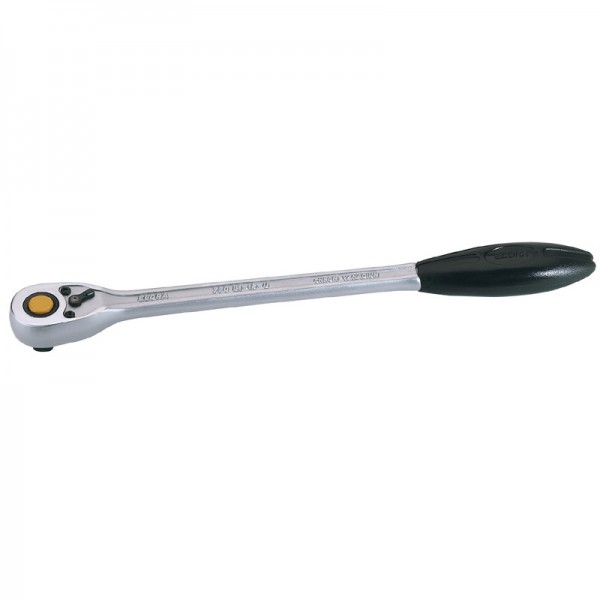 Elora Quick Release Soft Grip Reversible Ratchet, 1/2” Sq. Dr 